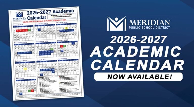 Mississippi State Academic Calendar 2026-27