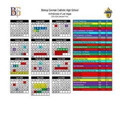 Academic Calendar Bishops 2026-27