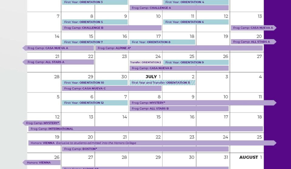 2026 summer calendar