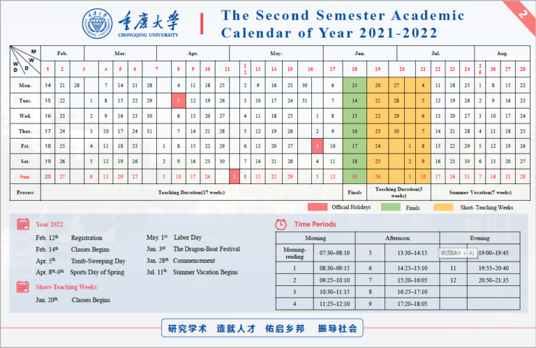 Cqu Academic Calendar