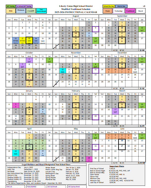 Liberty Academic Calendar 1 AcademicCalendar25 26