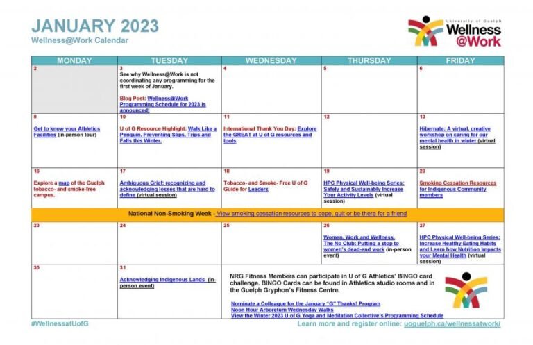 University Of Guelph Academic Calendar