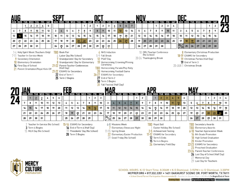 Etsu Academic Calendar