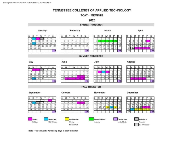 University Of Memphis Academic Calendar