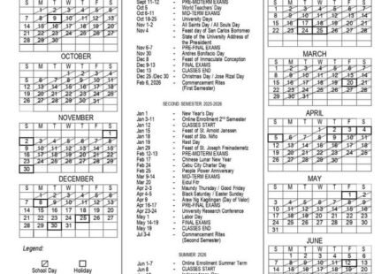academic calendar for 2025 2026 v0 t8r7y4h4v98f1