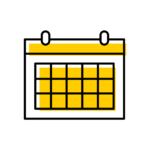 calendar two color wide
