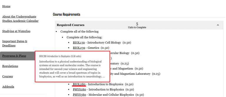 Uwaterloo Academic Calendar