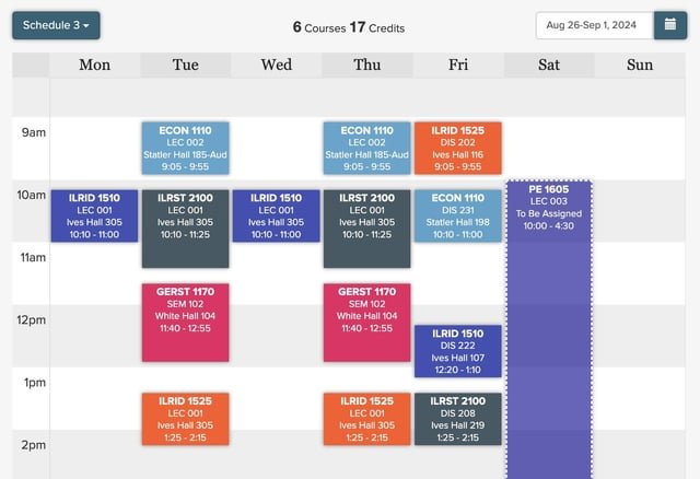 incoming pre law ilrie schedule advice and feedback v0 c5yjc8e9pbcd1