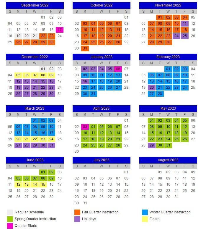 Ucsc Academic Calendar