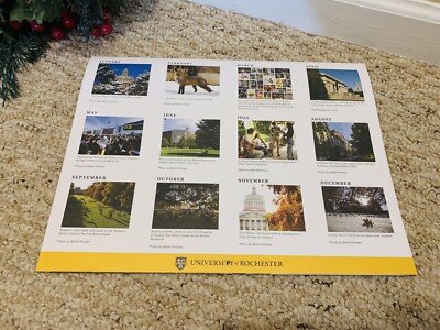 U Of R Academic Calendar