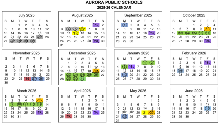 Aurora University Academic Calendar