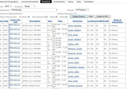 screenshot Schedule 1
