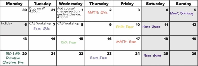 Lsu Academic Calendar
