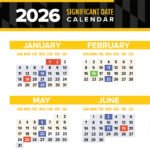 significant dates calendar sq