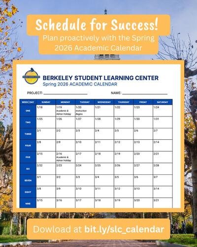 Uc Berkeley Academic Calendar 2026-27